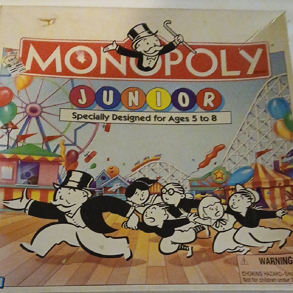 Vintage 1995 Monopoly Junior